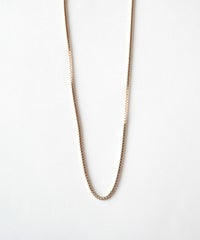 ボックスチェーンネックレス【MUK】