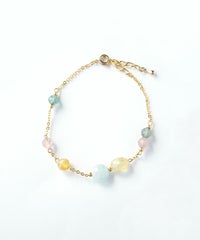 ナチュラルストーンステーションブレスレット