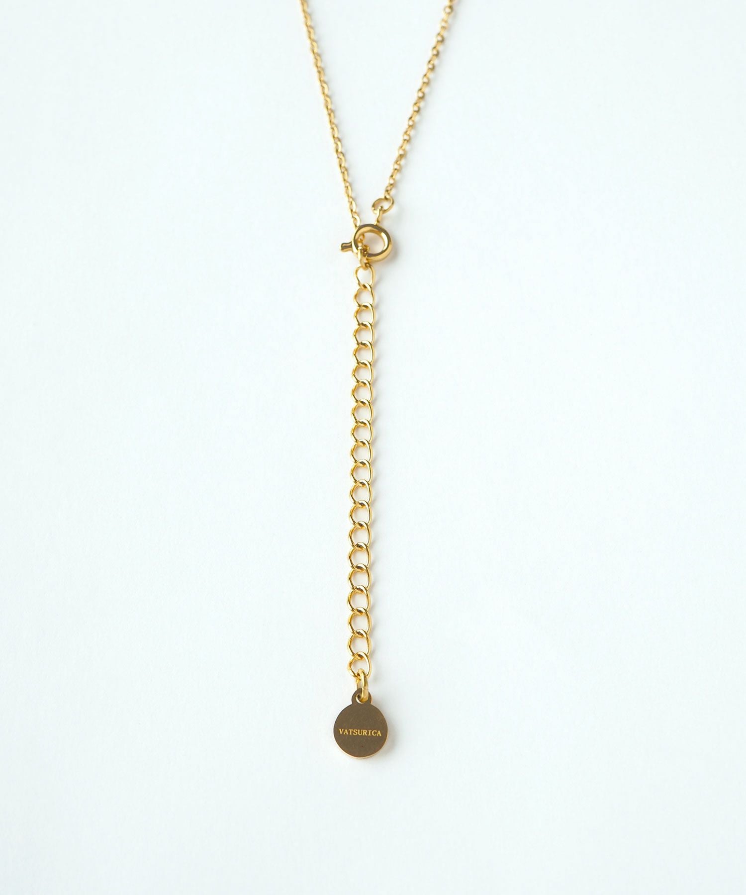 ハートパールサージカルステンレスネックレス