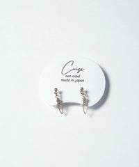 アマンド樹脂ノンホールイヤリング