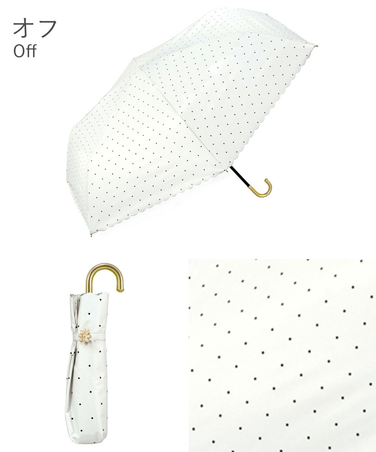 遮光ドットフラワーポイントmini