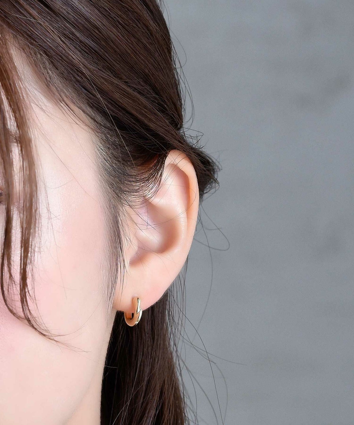 【web限定】ルミグロスフープセラミックポストピアス【Lumirise】