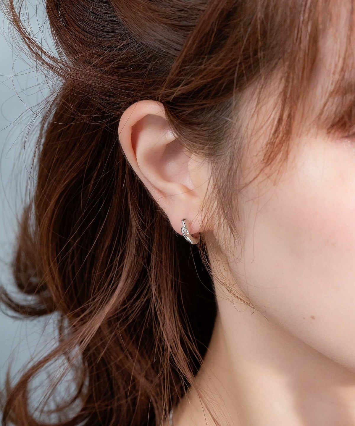 【web限定】ルミグロスフープセラミックポストピアス【Lumirise】