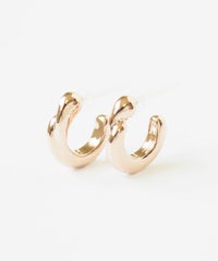 【web限定】ルミグロスフープセラミックポストピアス【Lumirise】