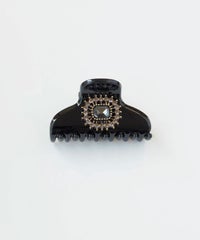 アンティークビジューミニバンスクリップ