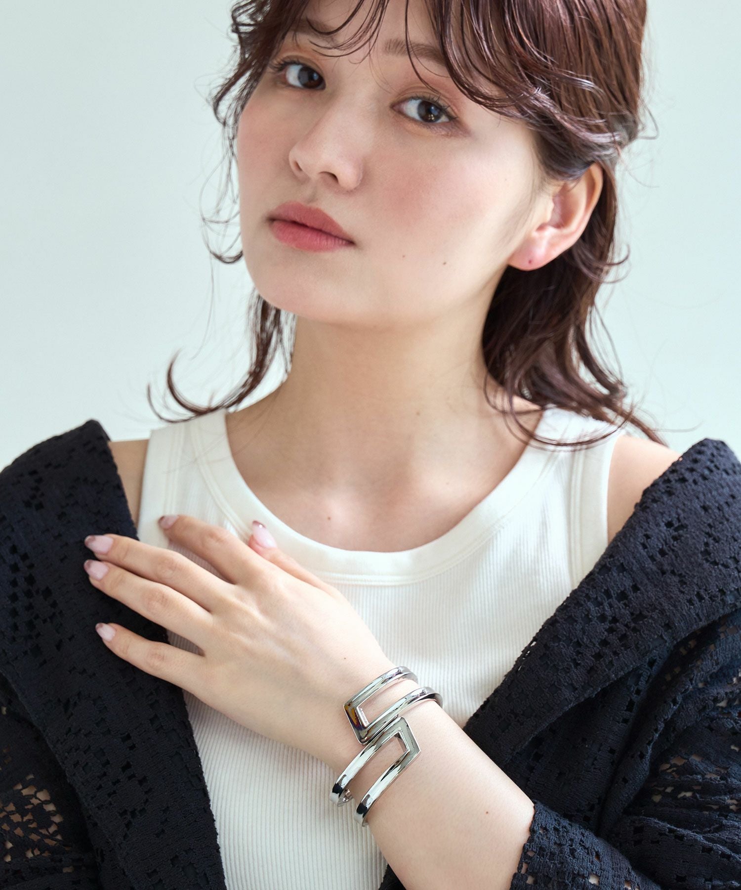 メタルアシンメトリーバングル | 【公式】MUK ONLINE SHOP｜人気