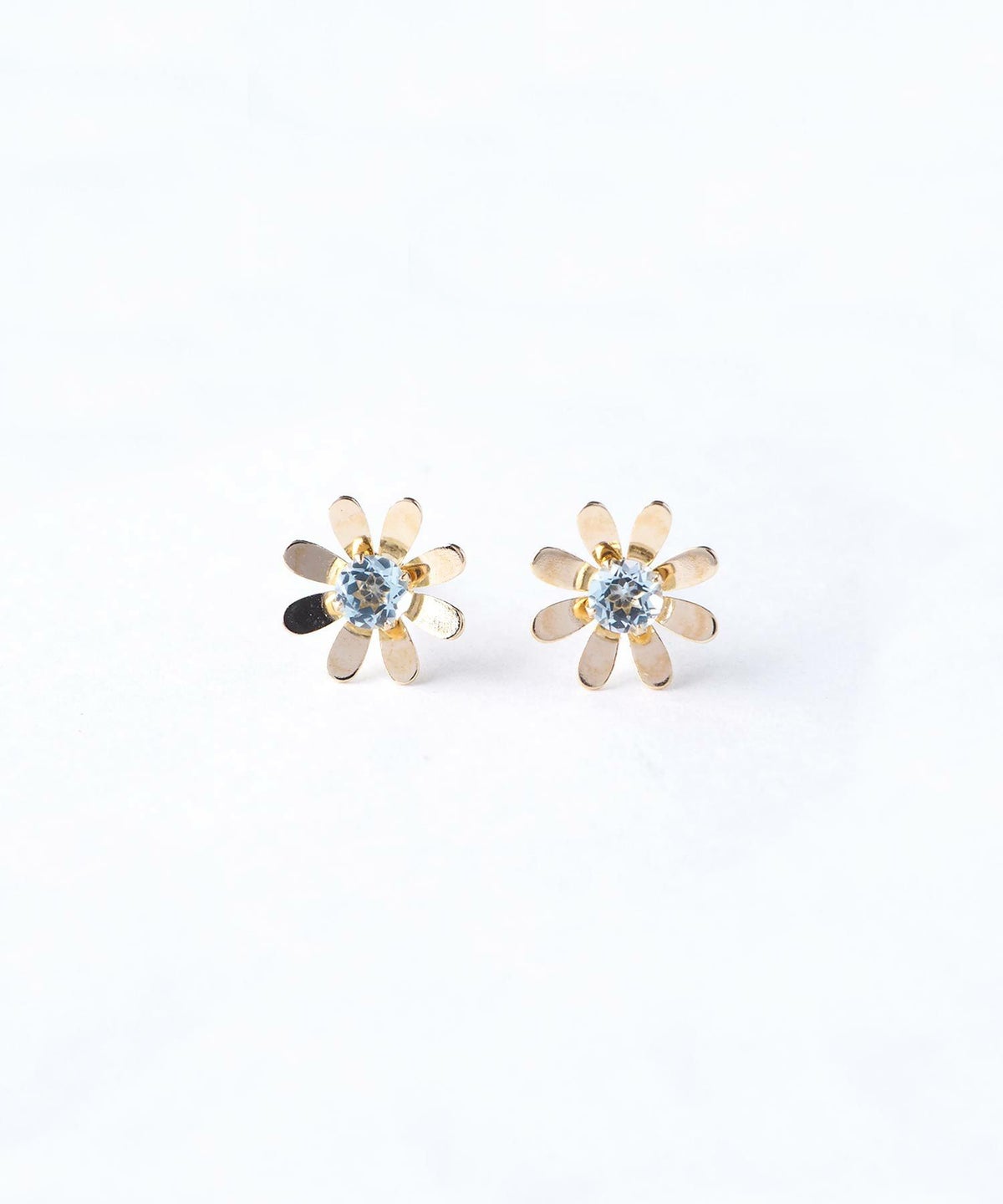 [K10]フロラジェムストーンピアス【cucia】