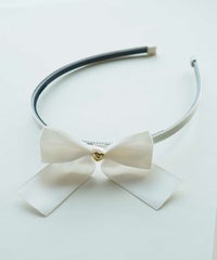 メタルハートリボンカチューシャ【JUNO kids】