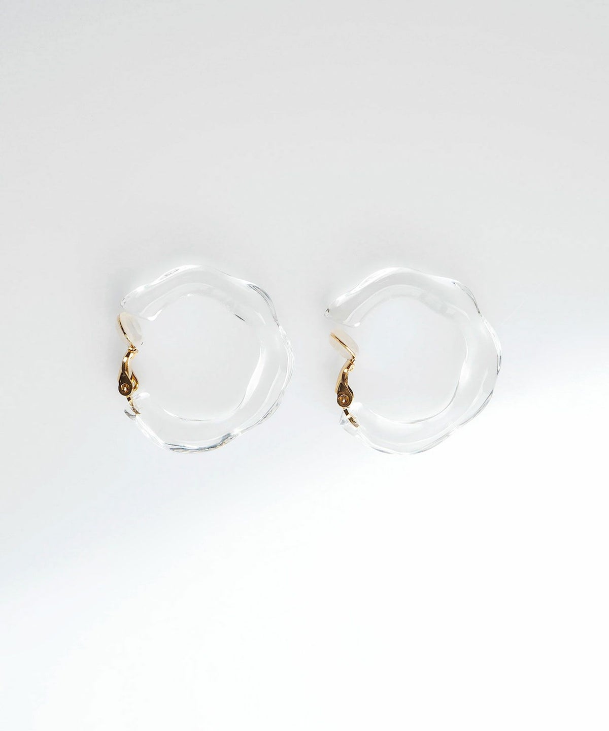 C型クリアIMUFURETイヤリング