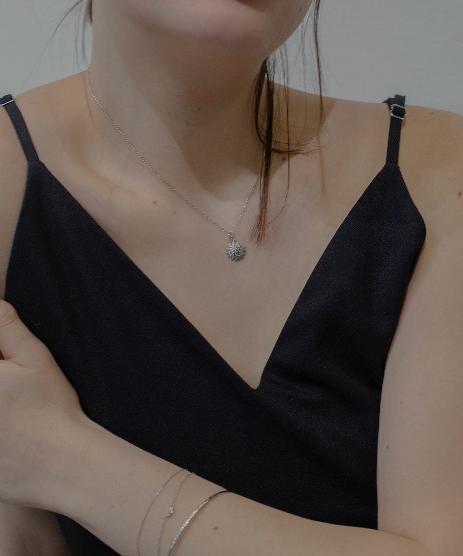 Sun Moon Pendant【Lino*Makana】