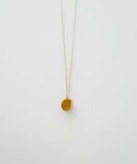 オーバルフォルムステンレスネックレス