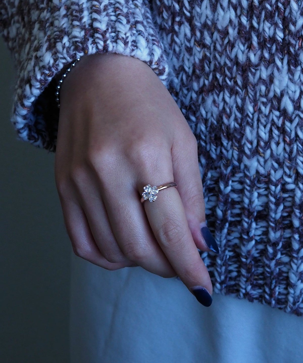 キュービッククローバーリング【Dahlia】