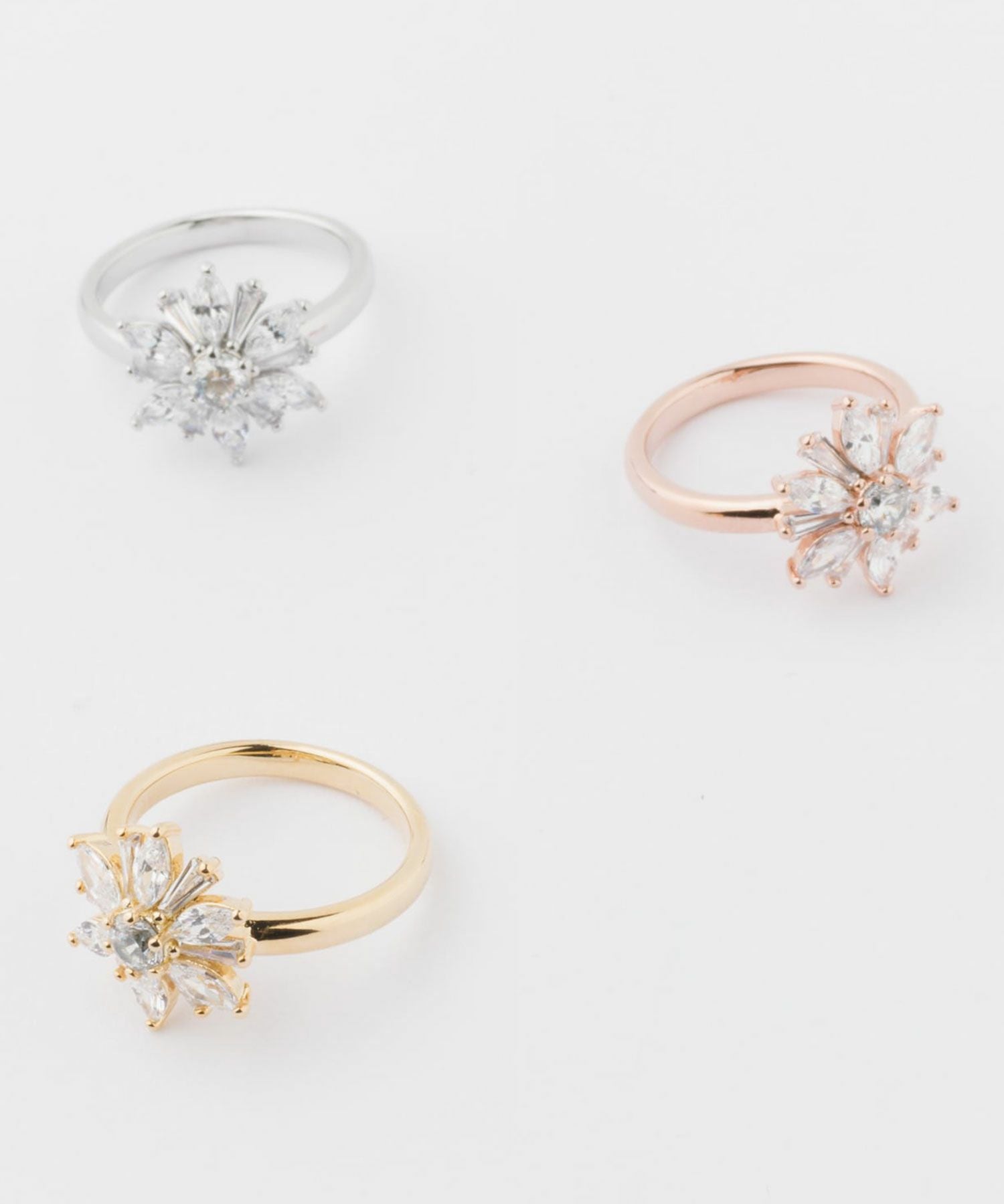 キュービックダリアフラワーリング【Dahlia】