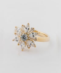 キュービックダリアフラワーリング【Dahlia】