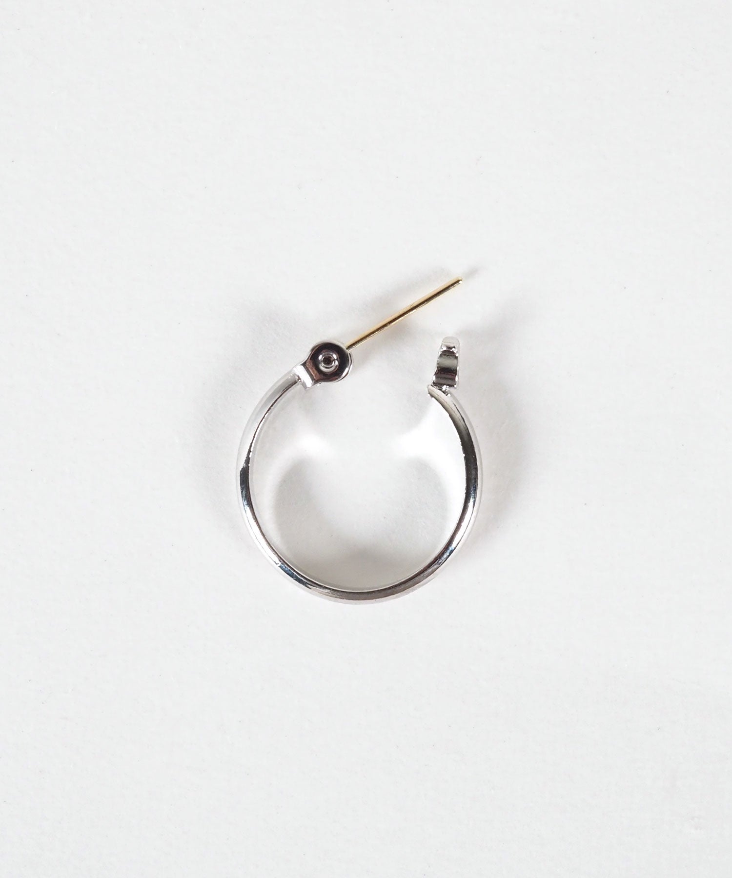 15mmフープK18ポストピアス