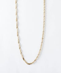 スクリューチェーンステンレスネックレス