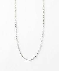 クリスクロスチェーンステンレスネックレス