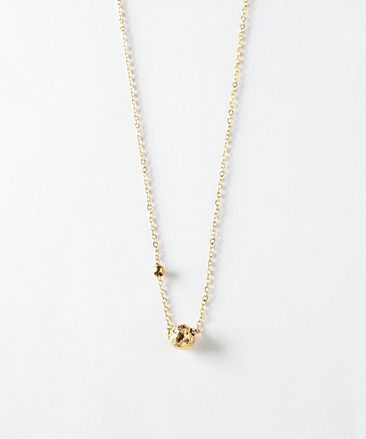 メタルボールサージカルステンレスネックレス