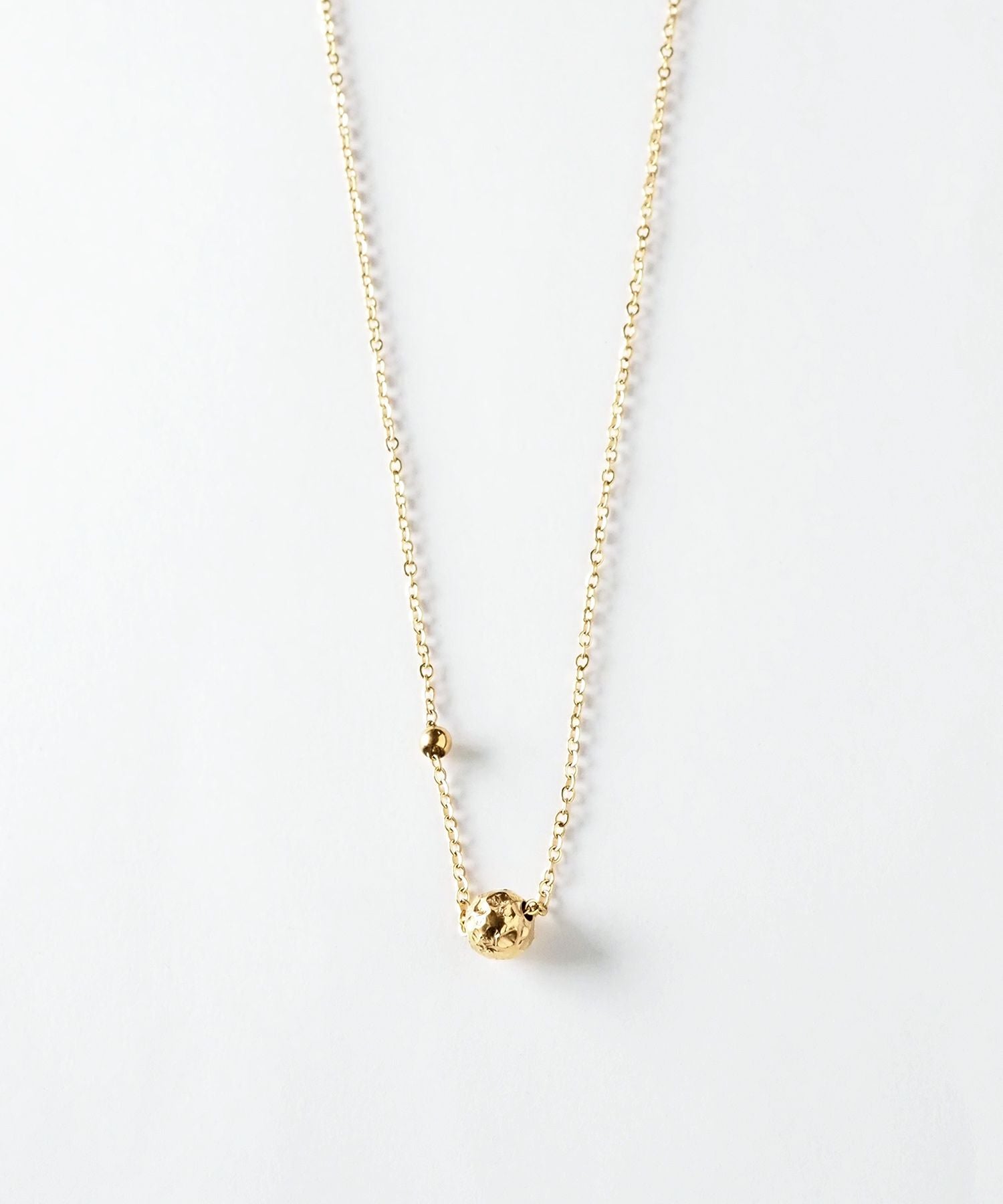 メタルボールサージカルステンレスネックレス