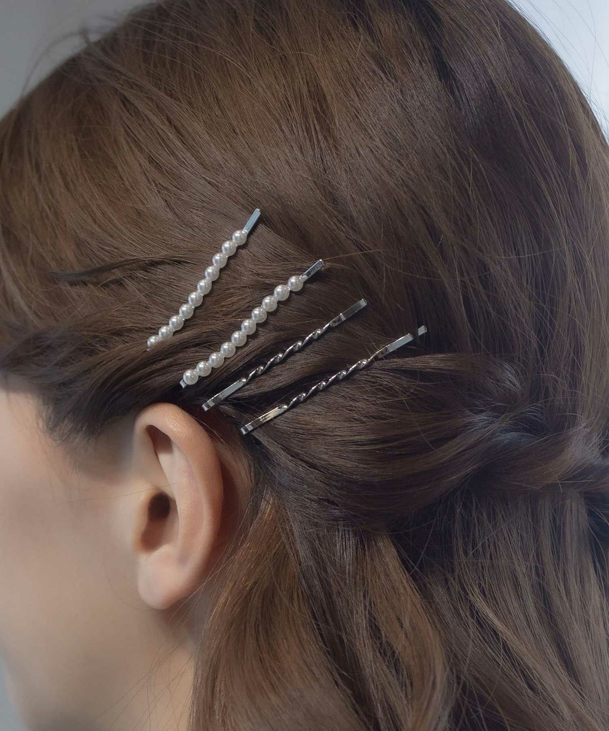 ミニパールツイストセットヘアピン