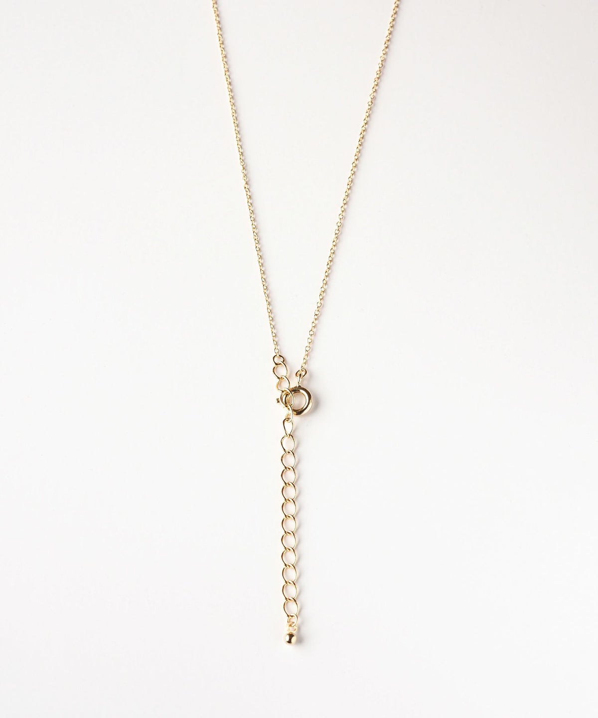 ハートシャイニングストーンネックレス