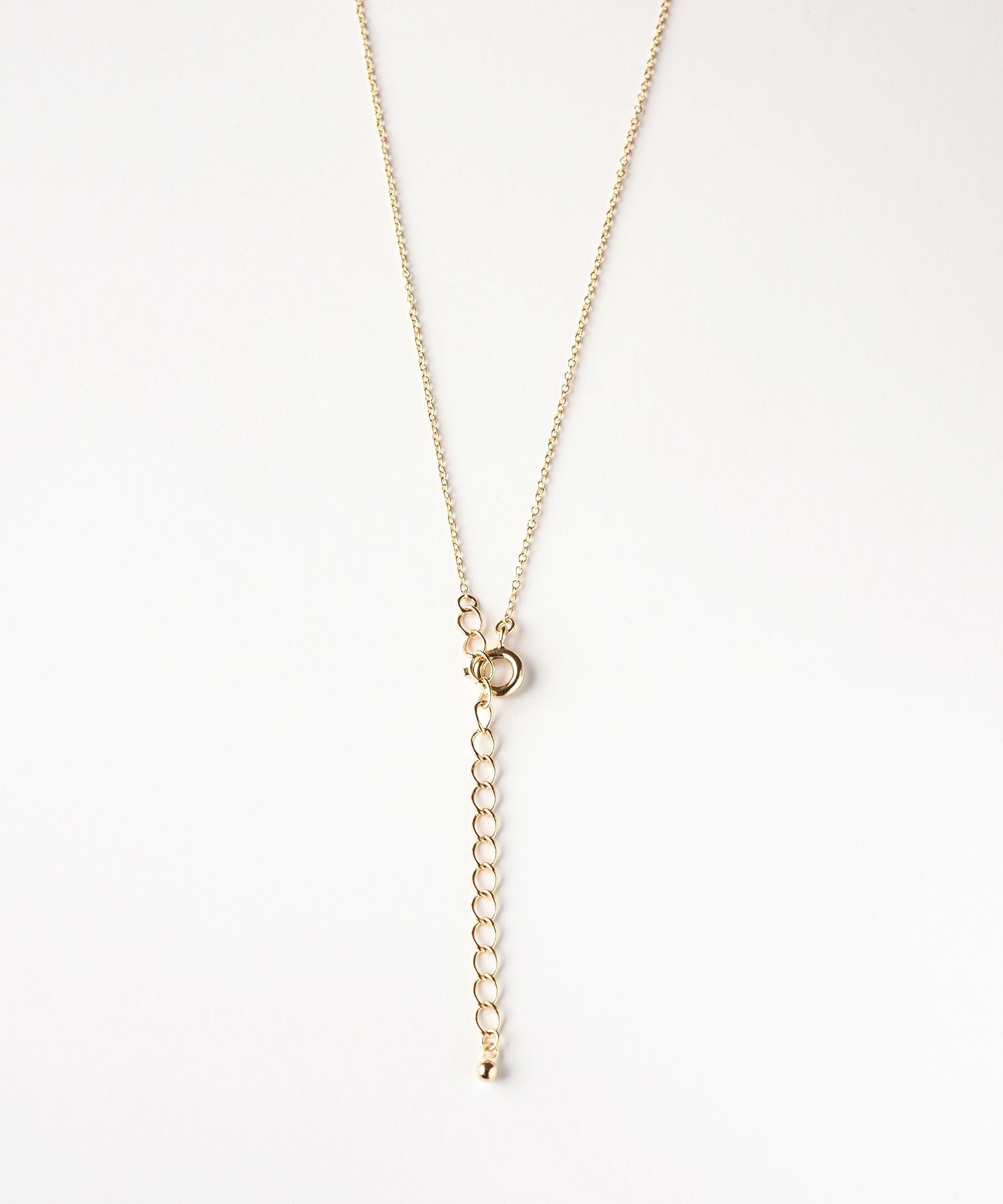 ハートシャイニングストーンネックレス