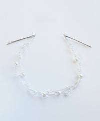 フラワーパールヘッドドレス