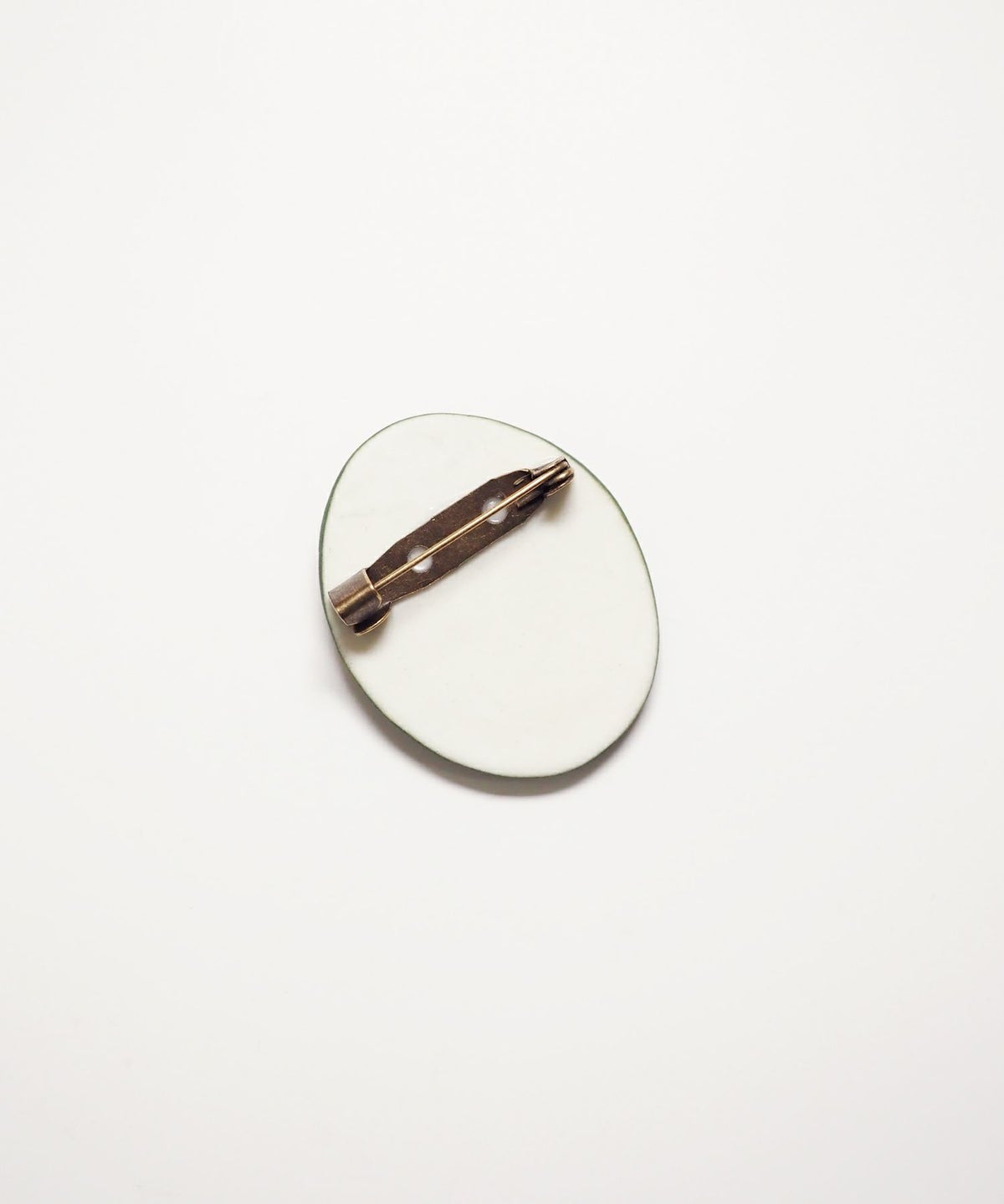 美濃焼タイル額縁ブローチ【七窯社】