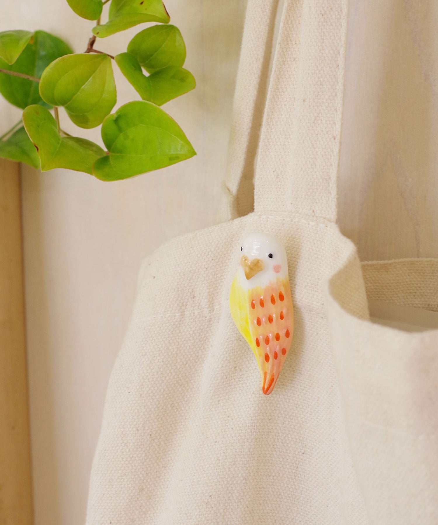20%off】美濃焼タイルインコブローチ【七窯社】 | 【公式】MUK ONLINE