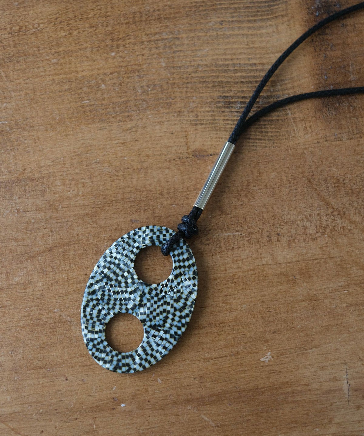 アセチオーバルコードネックレス【cucia】