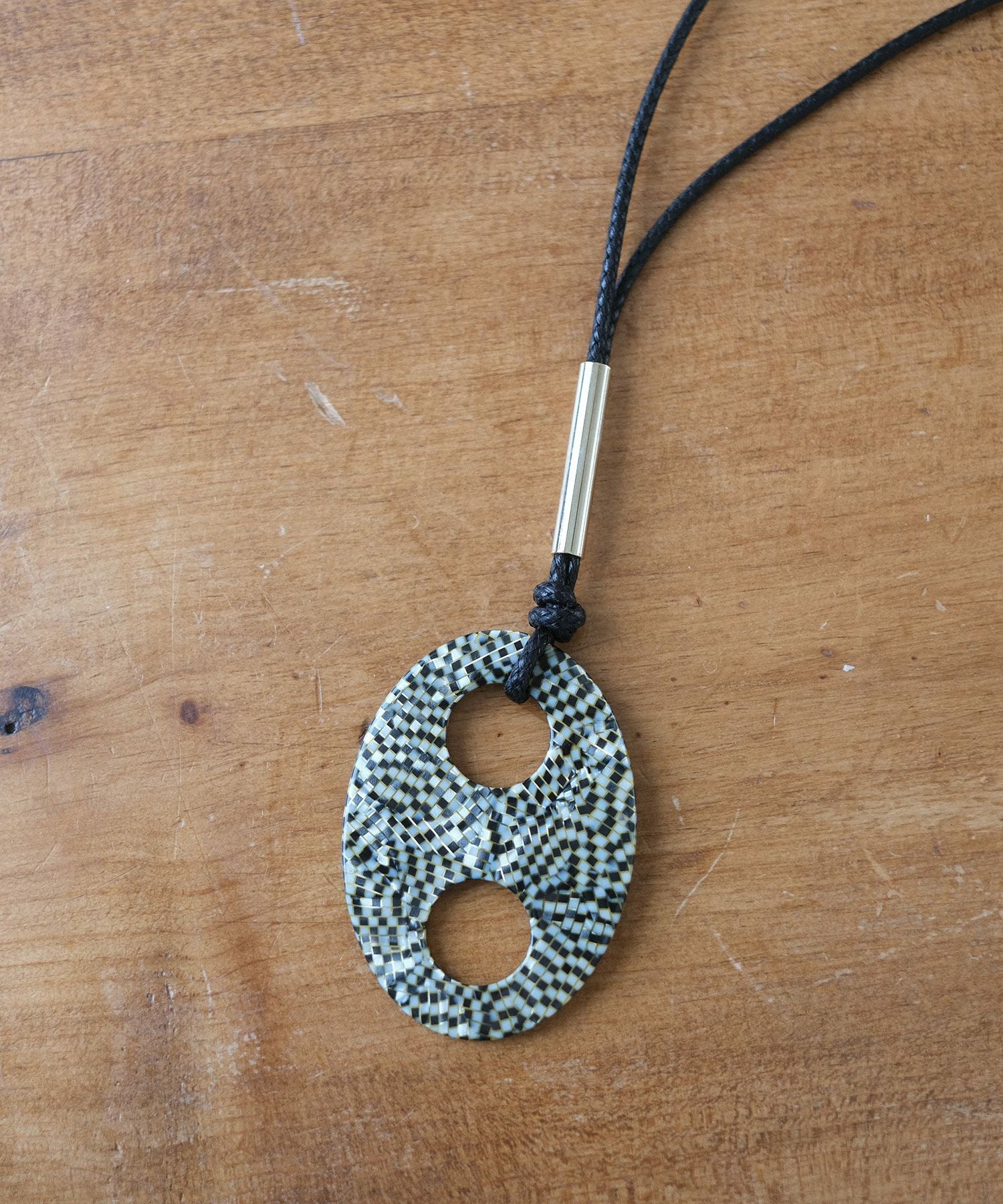 アセチオーバルコードネックレス【cucia】