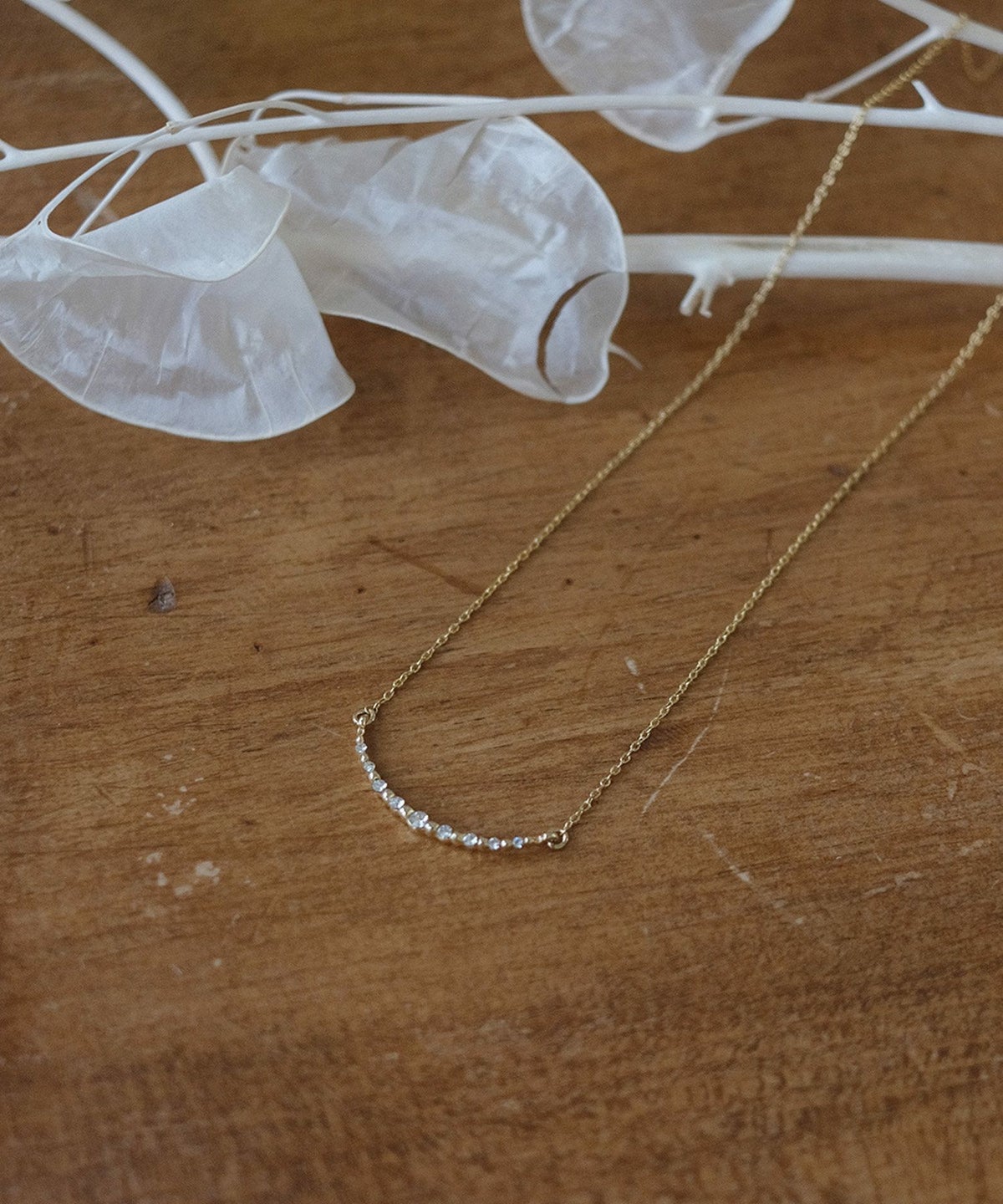 【web限定】ルミアーチストーンネックレス【Lumirise】