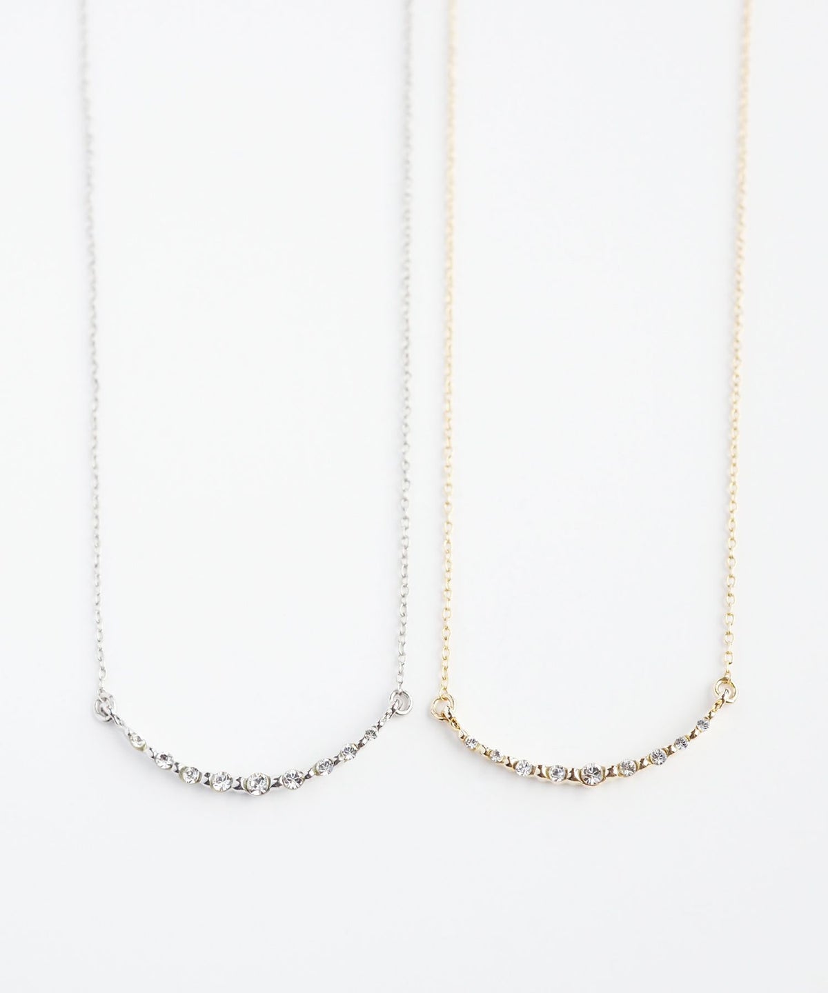 【web限定】ルミアーチストーンネックレス【Lumirise】