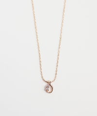 【web限定】ルミティアドロップストーンネックレス【Lumirise】