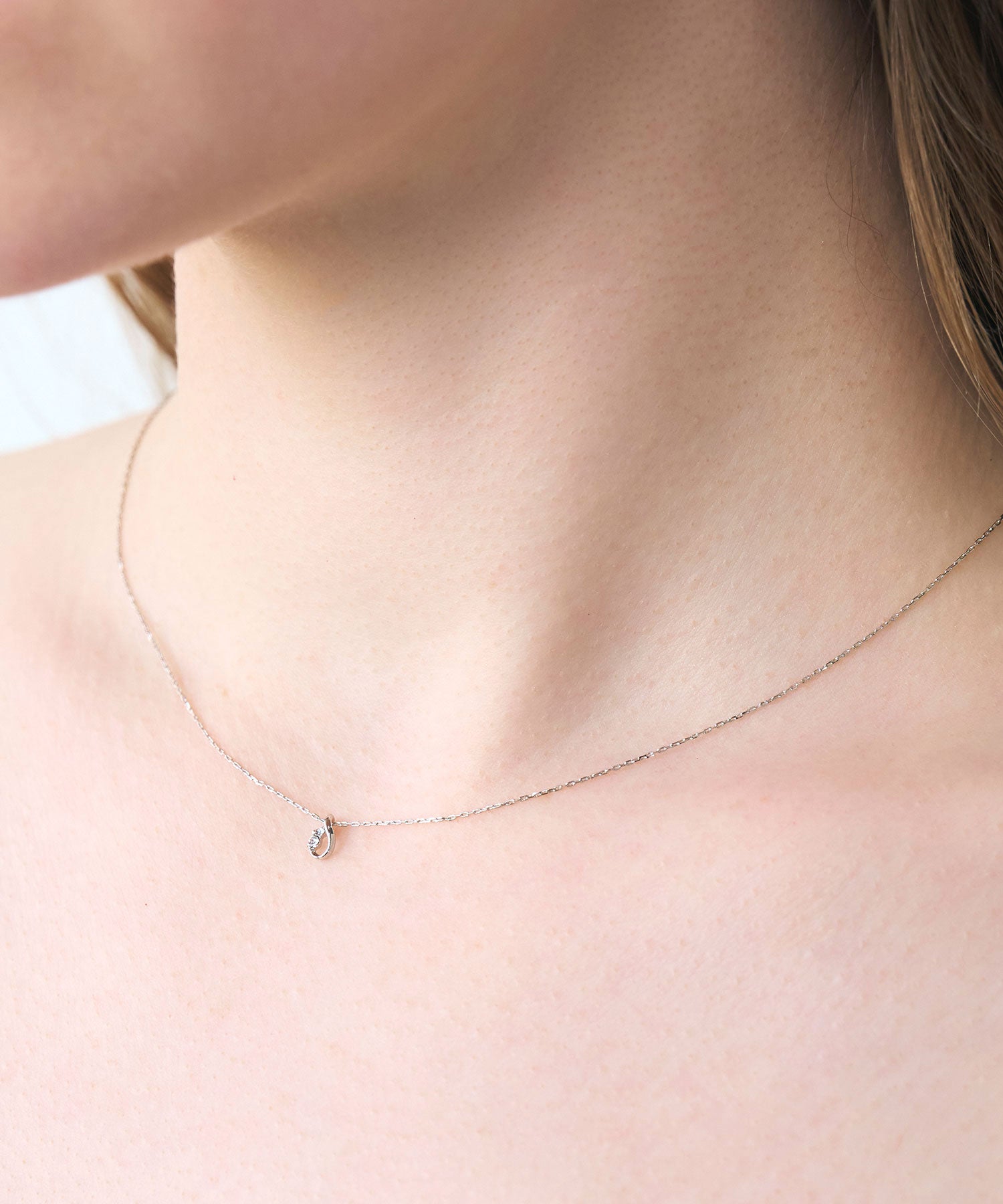 【web限定】ルミティアドロップストーンネックレス【Lumirise】