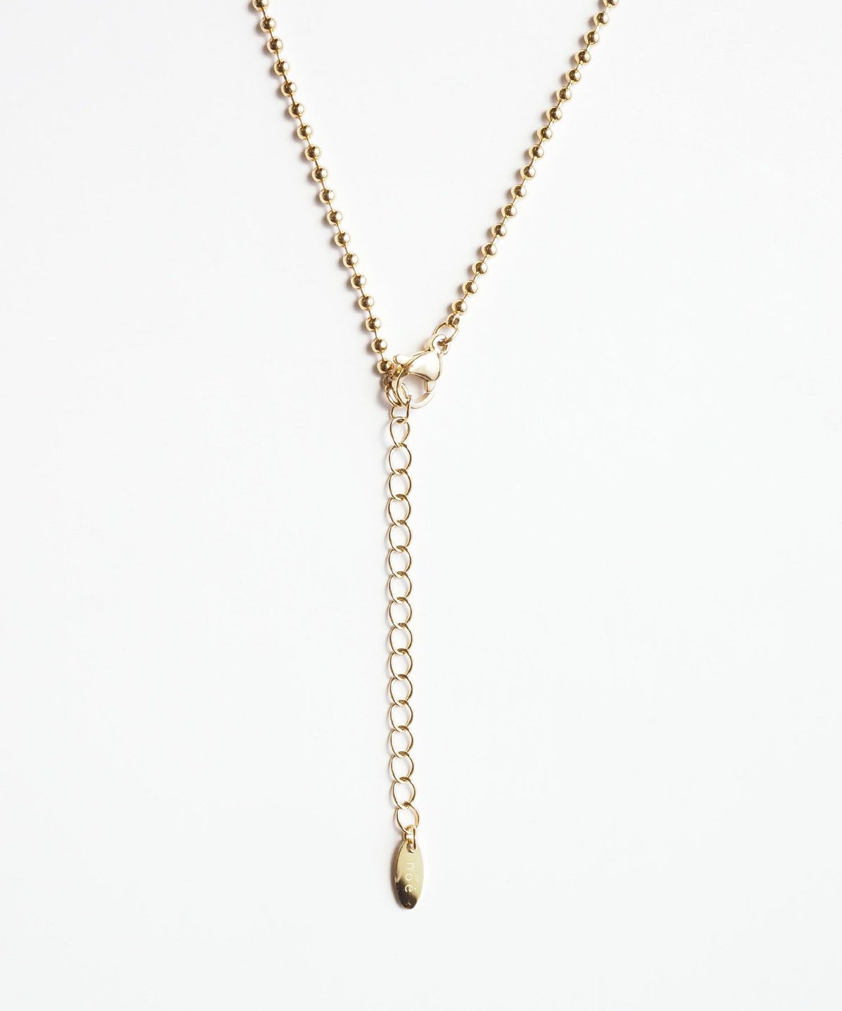 ボールチェーンステンレスネックレス