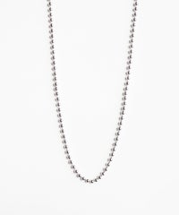 ボールチェーンステンレスネックレス