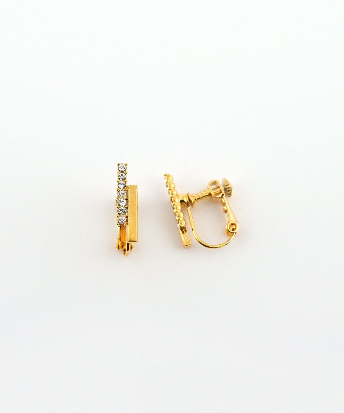 ダブルバーIMFスプリングイヤリング