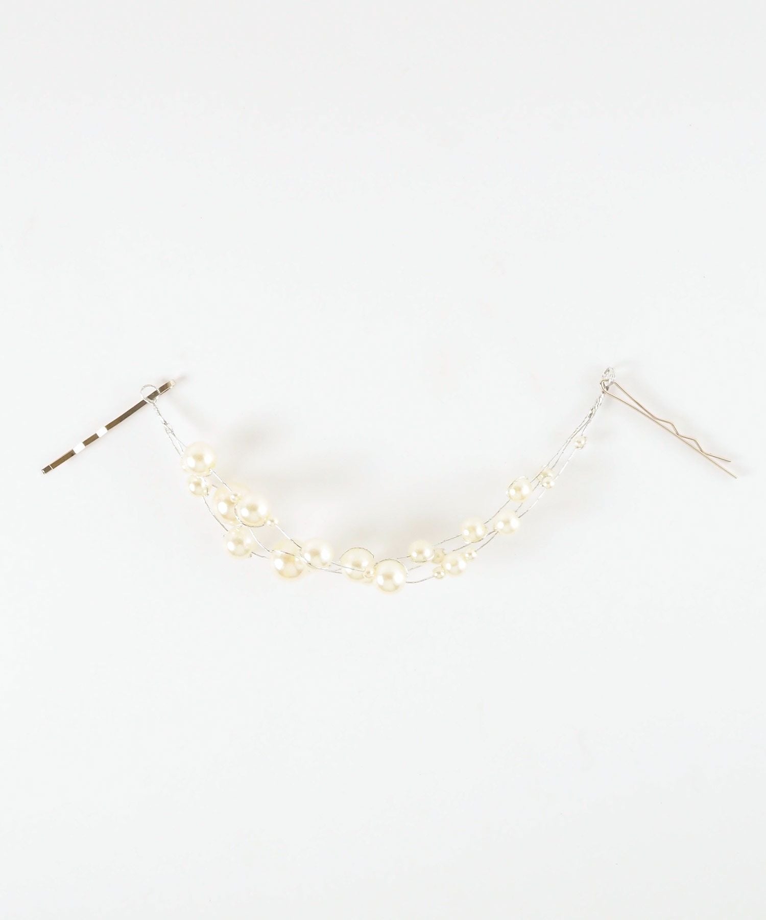 バブルパールハーフヘッドドレス