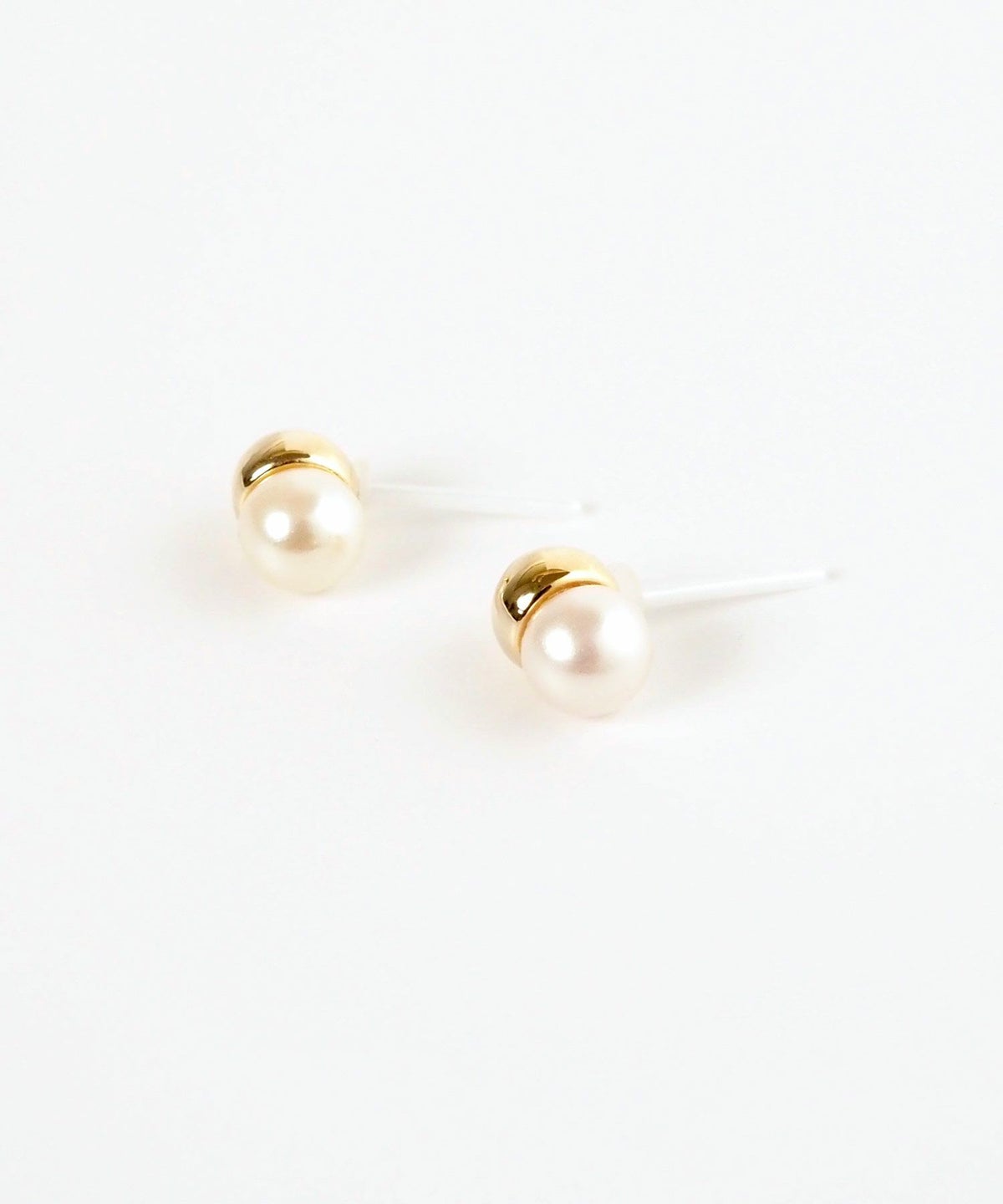 【web限定】ルミツインボールセラミックポストピアス【Lumirise】