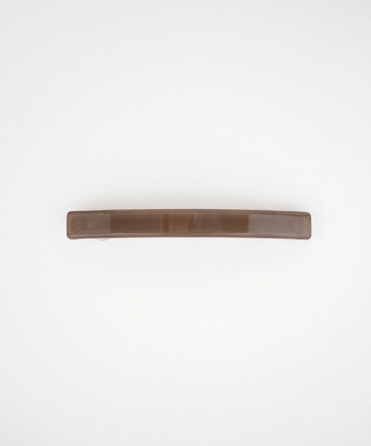 ピタッとズレないスリムスクエアバーバレッタ