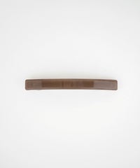 ピタッとズレないスリムスクエアバーバレッタ