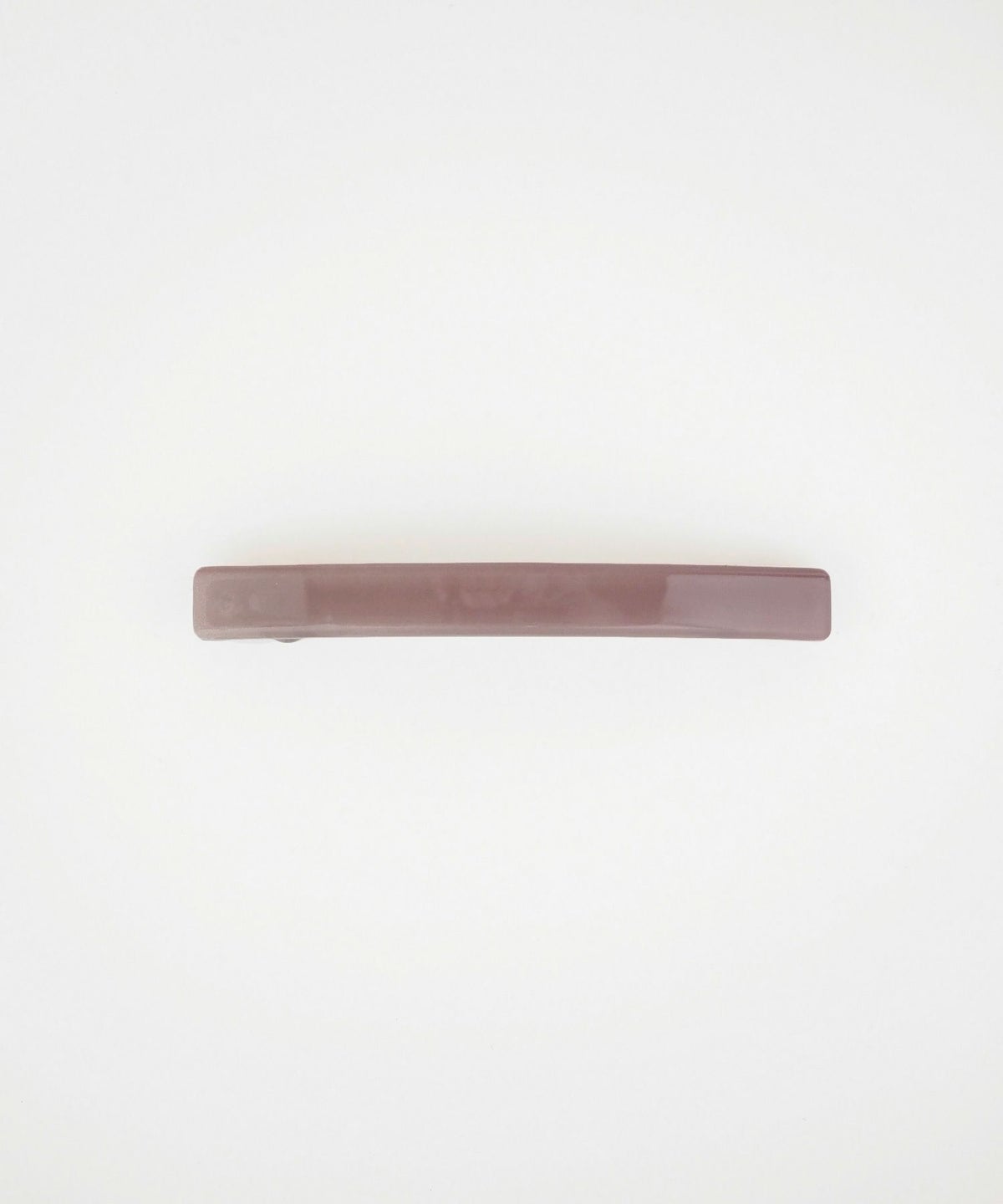 ピタッとズレないスリムスクエアバーバレッタ