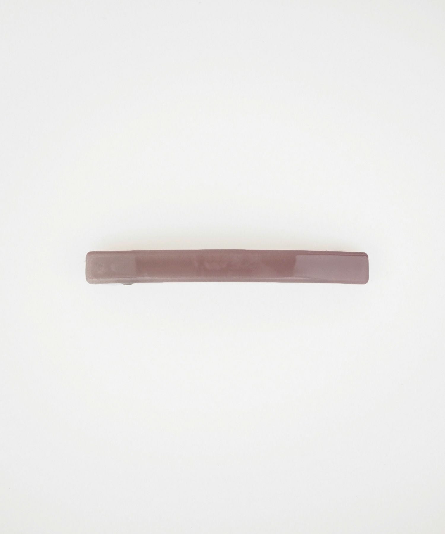 ピタッとズレないスリムスクエアバーバレッタ