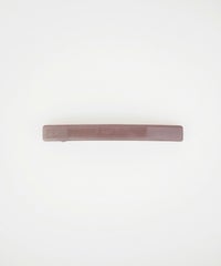 ピタッとズレないスリムスクエアバーバレッタ