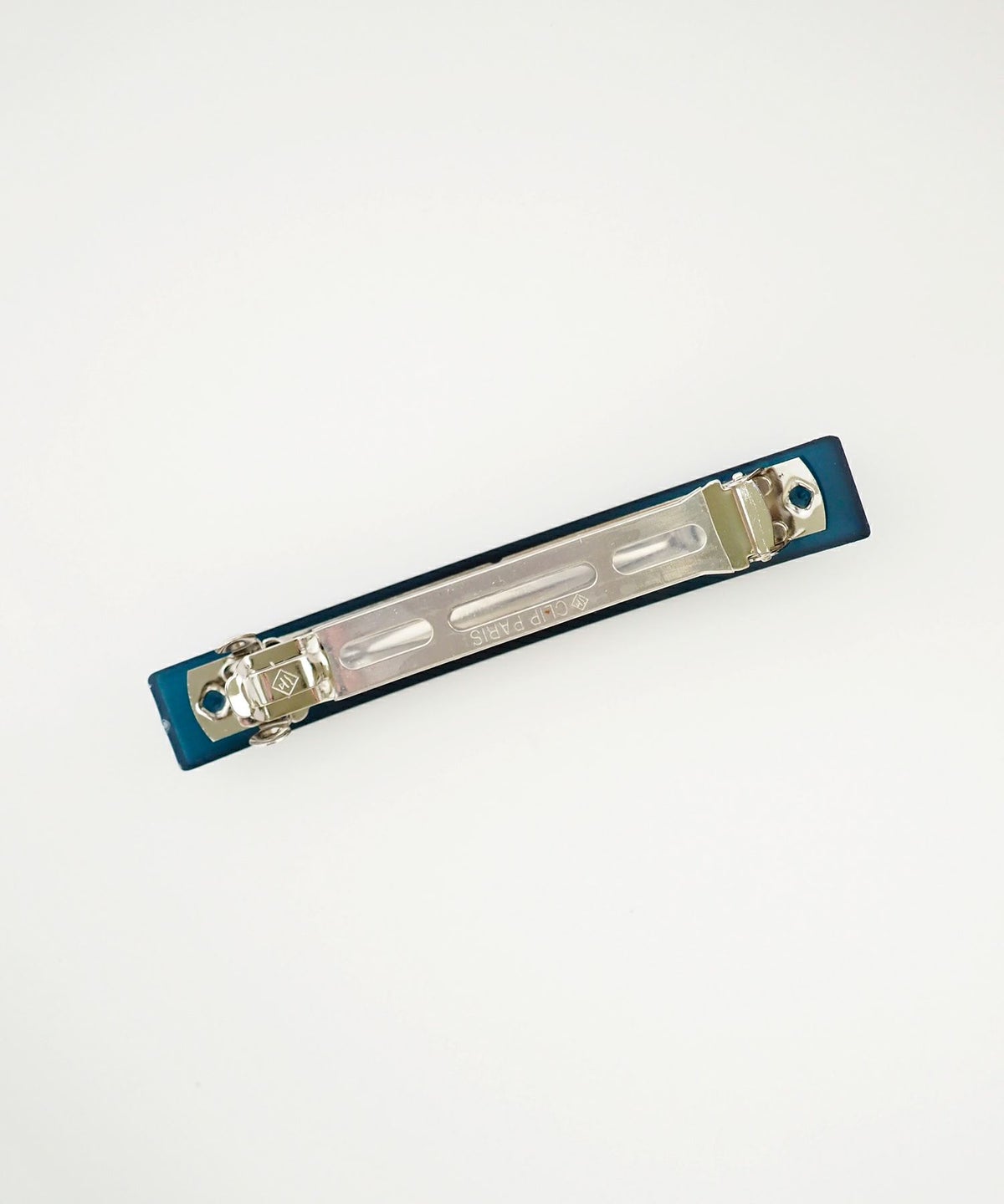 ピタッとズレないロングスクエアバーバレッタ