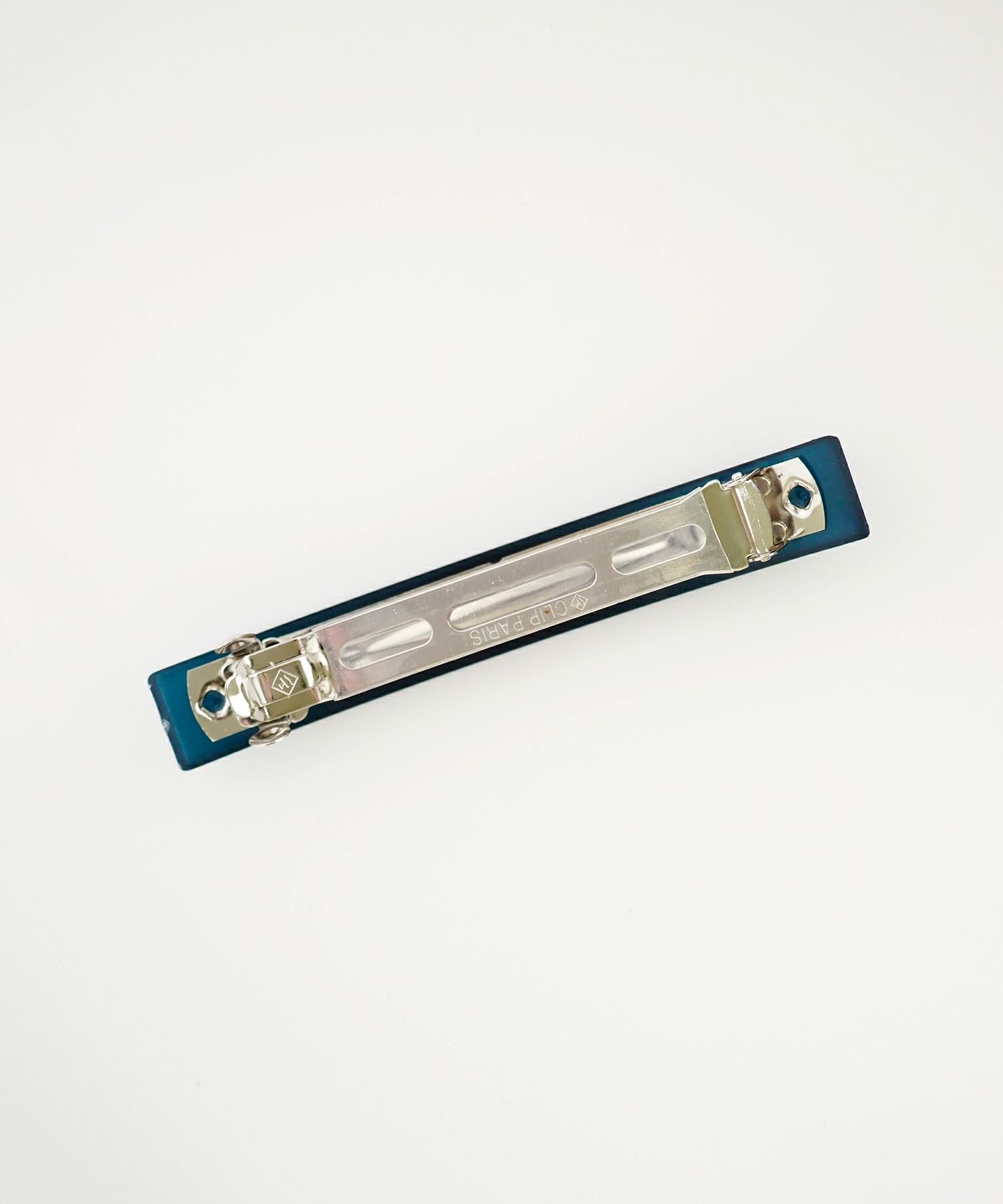 ピタッとズレないロングスクエアバーバレッタ