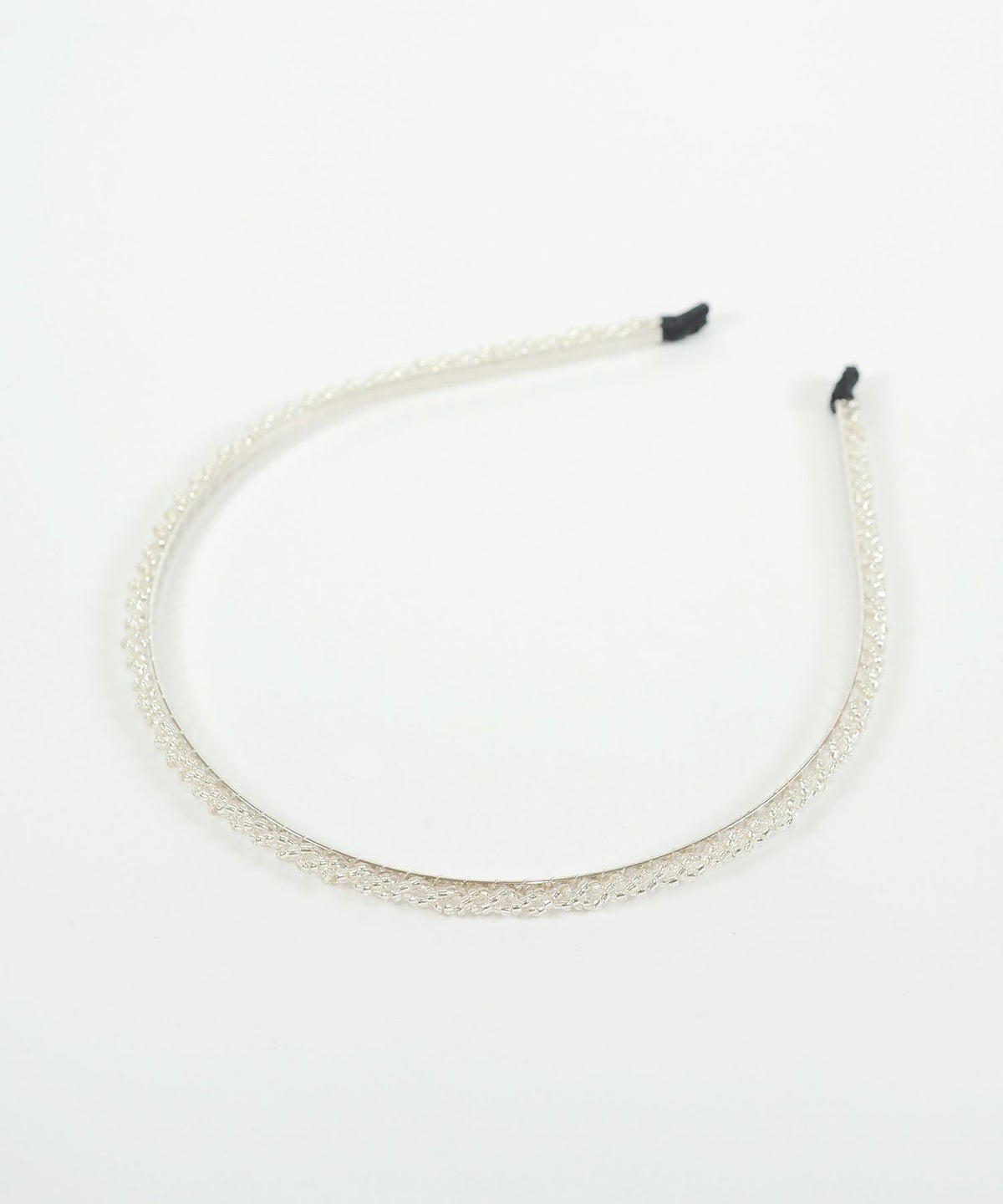 ビーズスリムカチューシャ