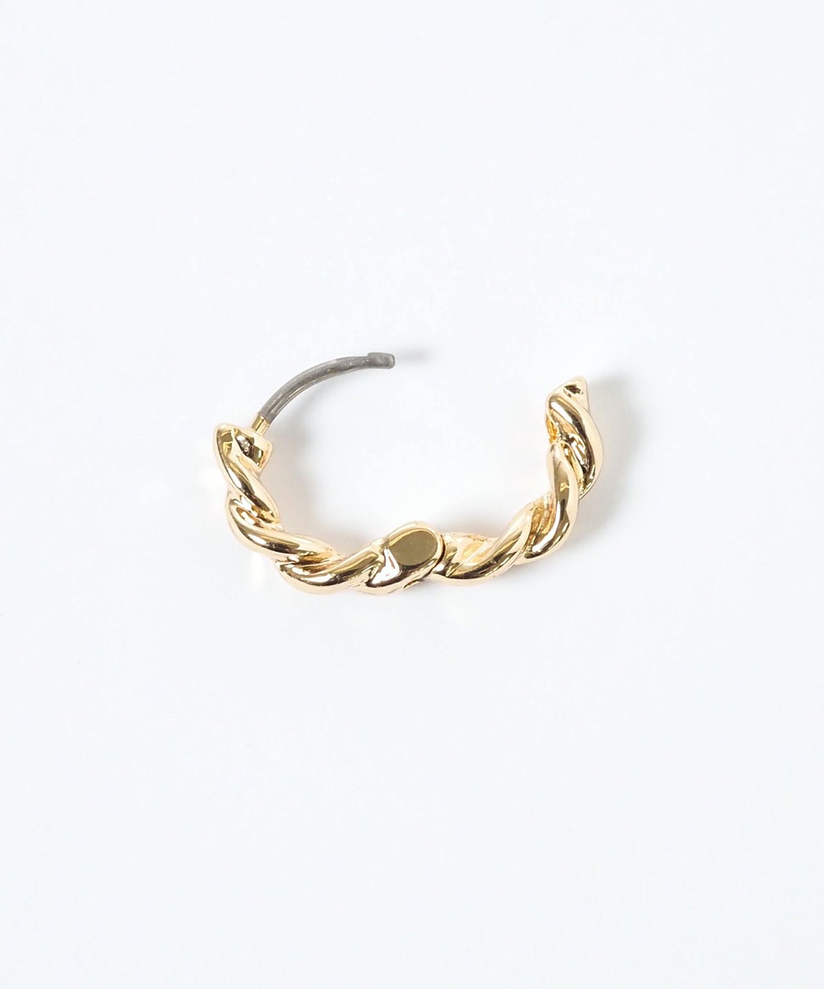 ツイストメタルセットサージカルステンレスポストピアス