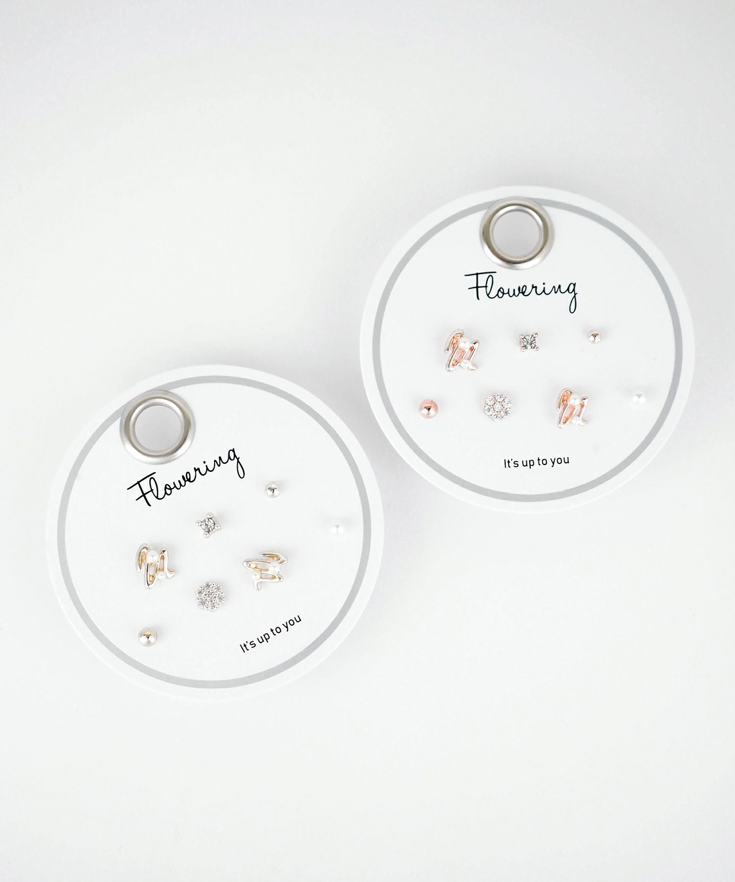 ニュアンスラインセットステンレスポストピアス